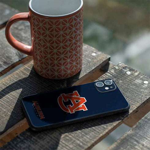 Auburn University Logo Blue iPhone 11 Skin